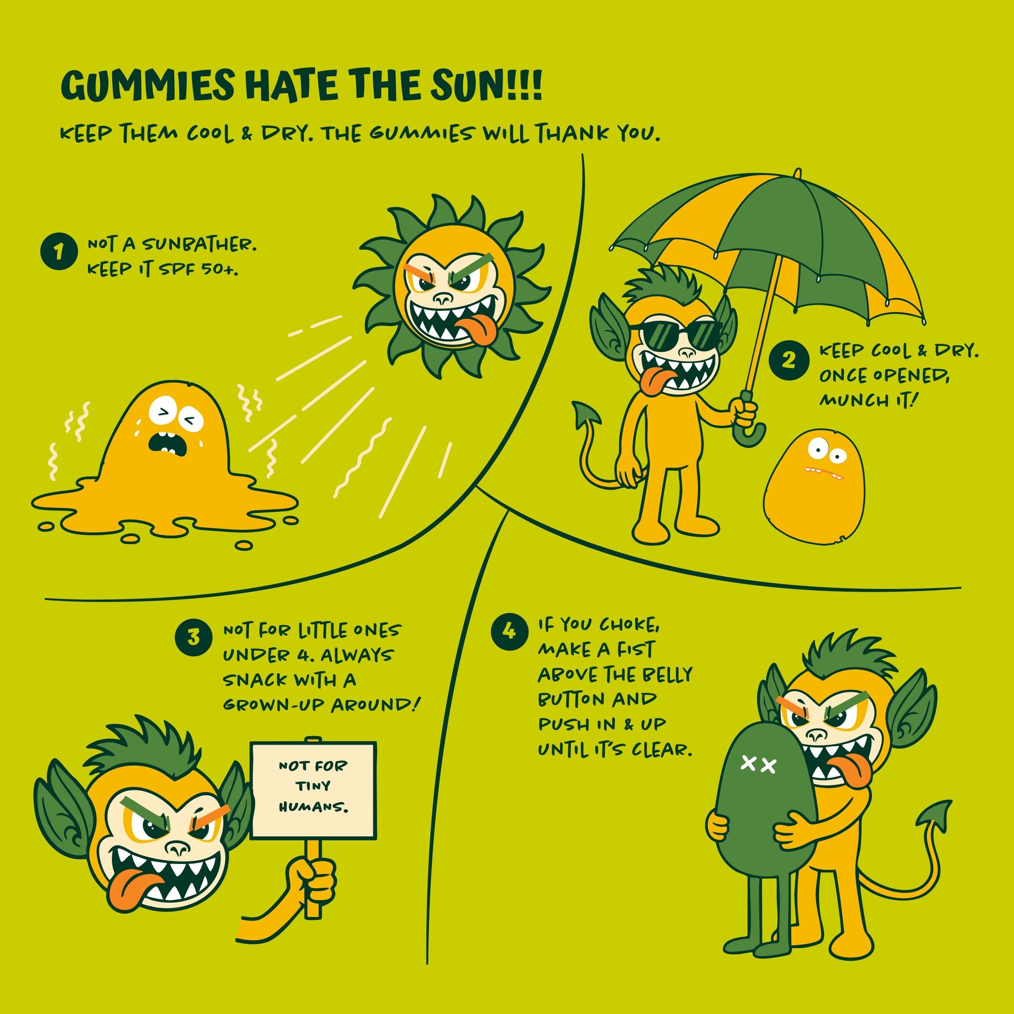 Sour Mango Gummies